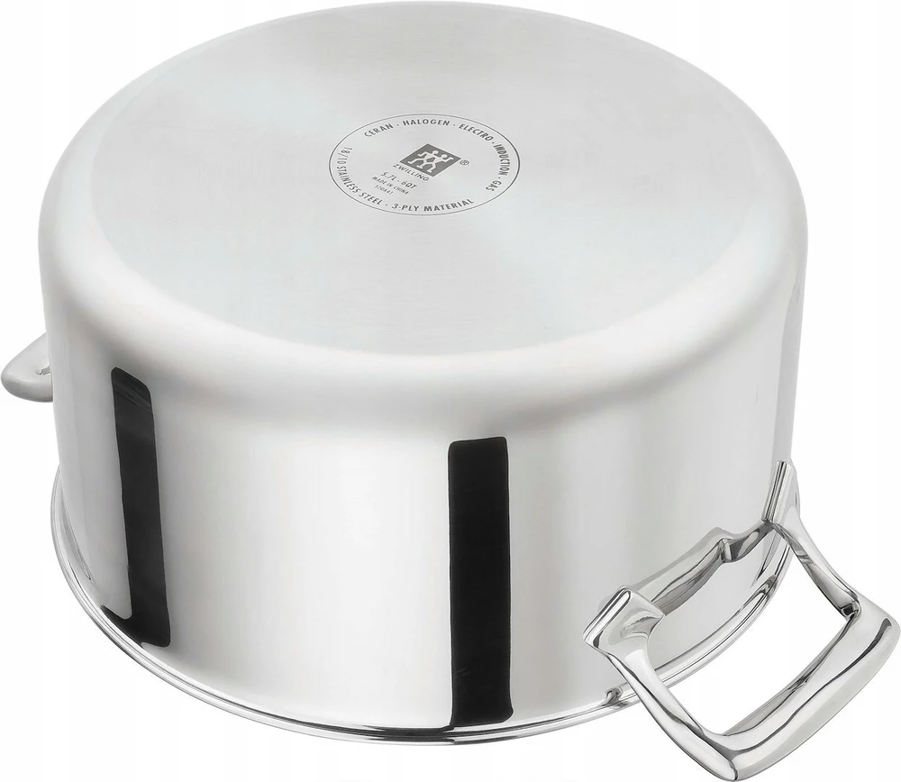 Zwilling „Peak“ virimo puodas 24 cm, 18/10 nerūdijančio plieno, sidabro spalvos