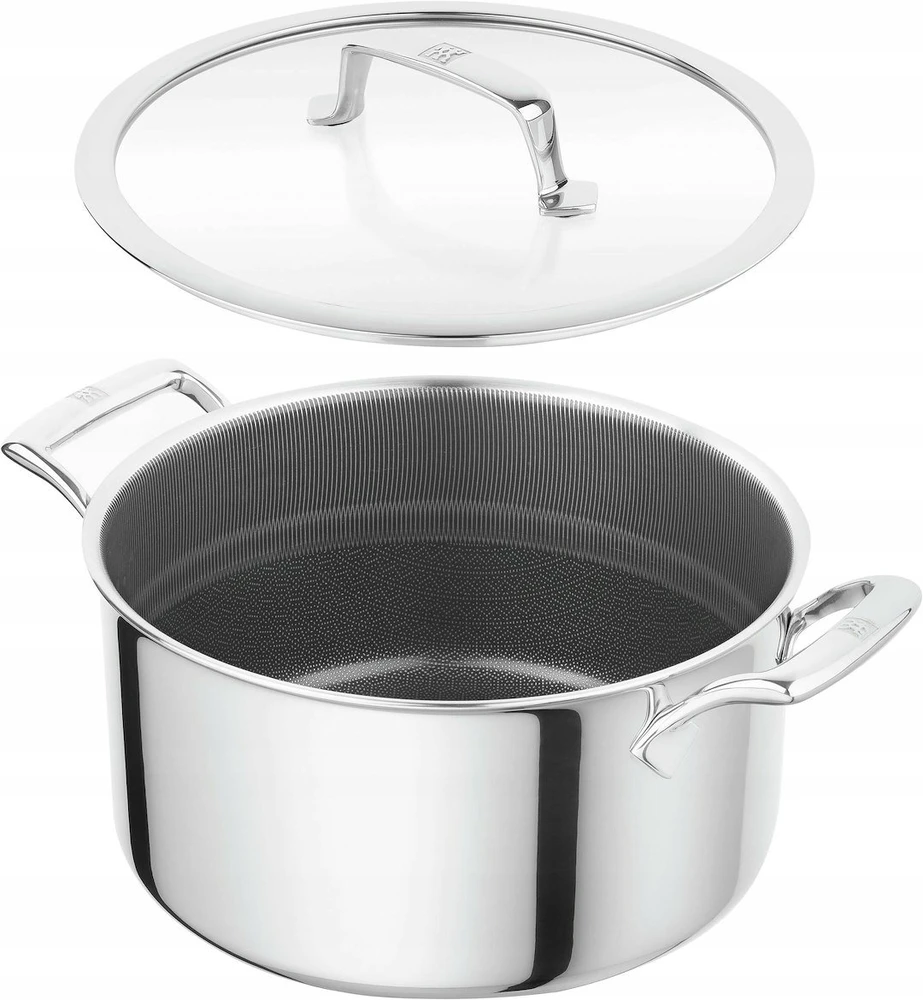 Zwilling „Peak“ virimo puodas 24 cm, 18/10 nerūdijančio plieno, sidabro spalvos