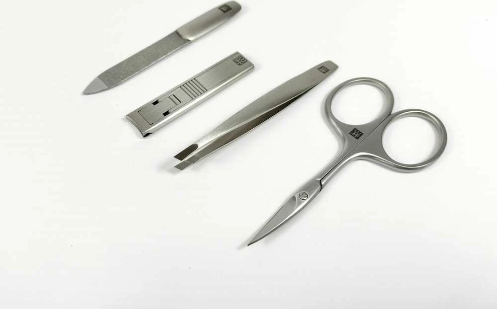 Zwilling komplektas do manicure - taupe, 4 elementy