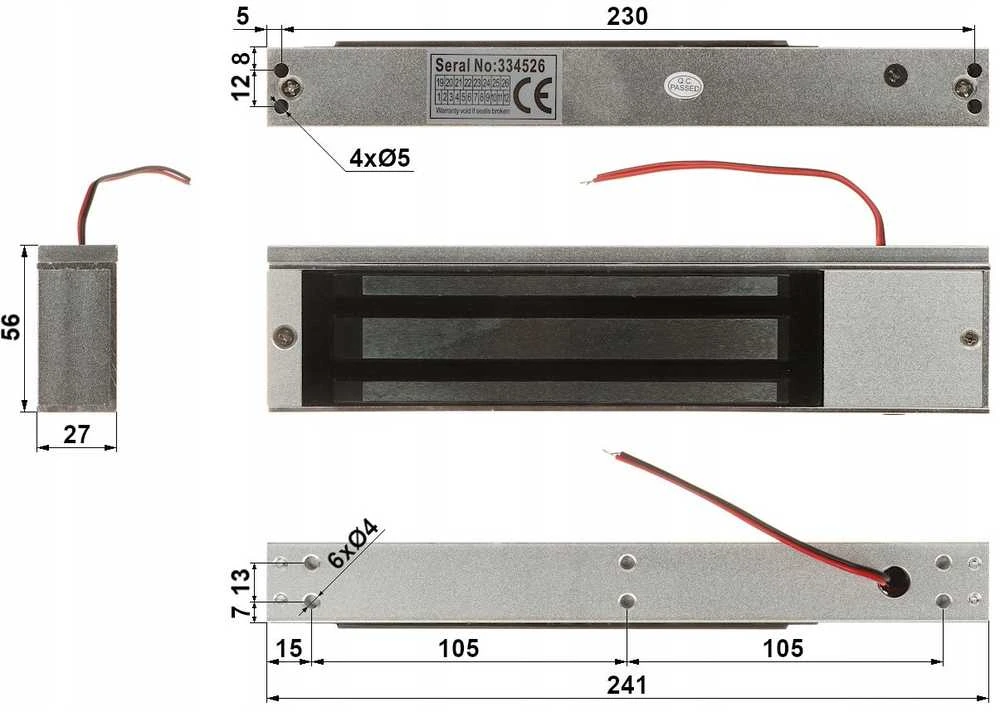 Inne ELEKTROMAGNETINIS UŽRAKTAS ZE-320