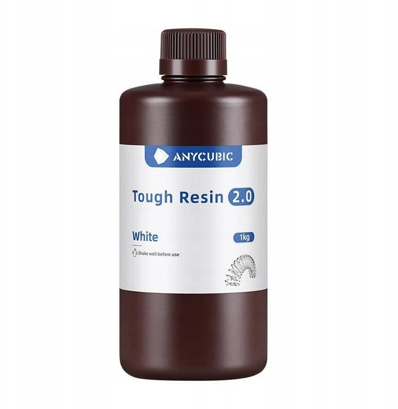 „AnyCubic Tough Resin 2.0“ („Baltas“)