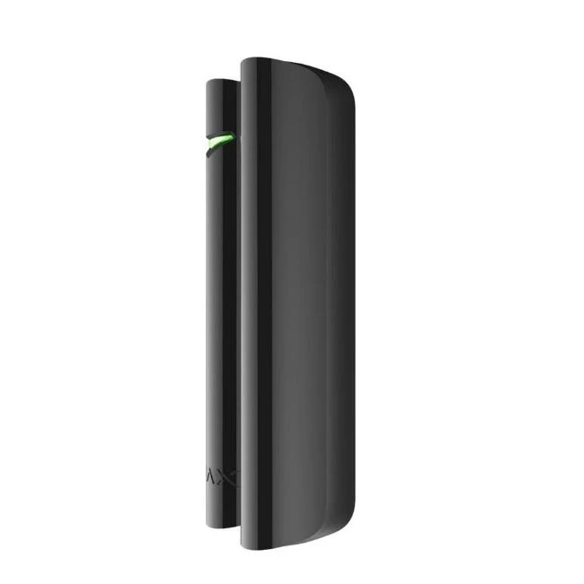Ajax DoorProtect Plus juodas magnetinis kontaktas