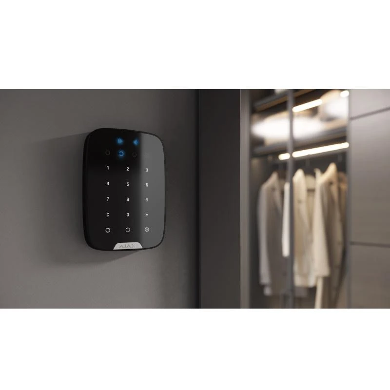 Signalizacijos Klaviatūra Ajax Keypad Plus, Juodos spalvos
