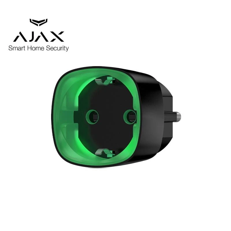 Ajax Socket juodas išmanus elektros lizdas