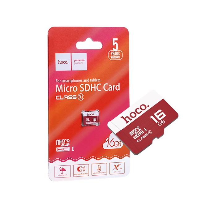 Atminties kortelė Atminties korta Hoco MicroSD 16GB (class10)