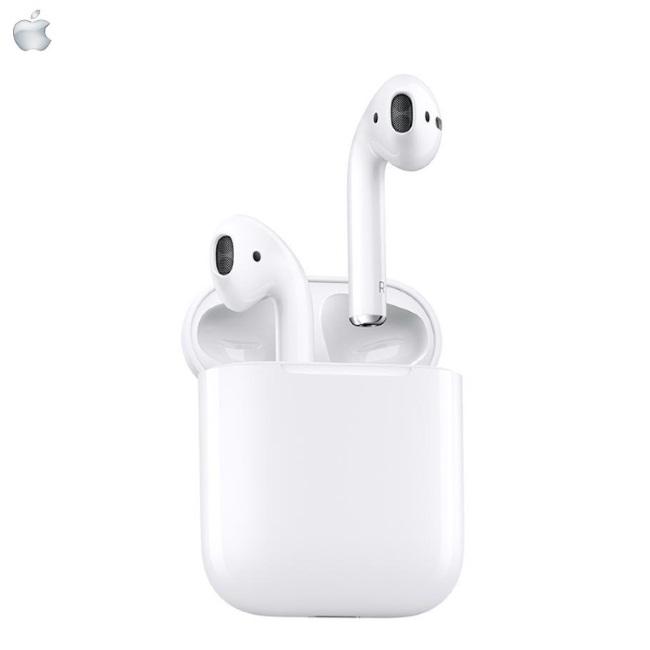 Ausinės Apple AirPods 2 su įkrovimo dėklu | Varle.lt