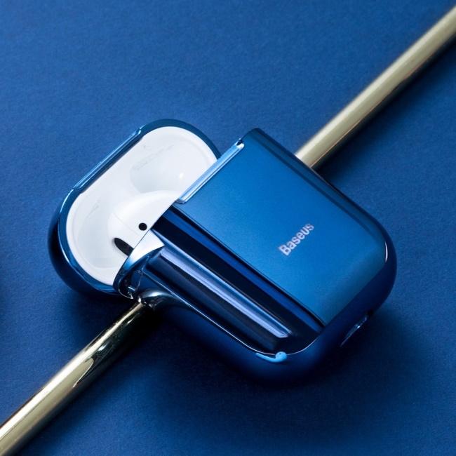 Baseus Shining kablys dėklas Apple AirPods - Mėlynas