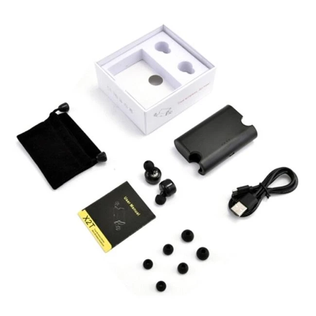 Platinet ausinės Bluetooth Sport PM1080, juodos (43892)