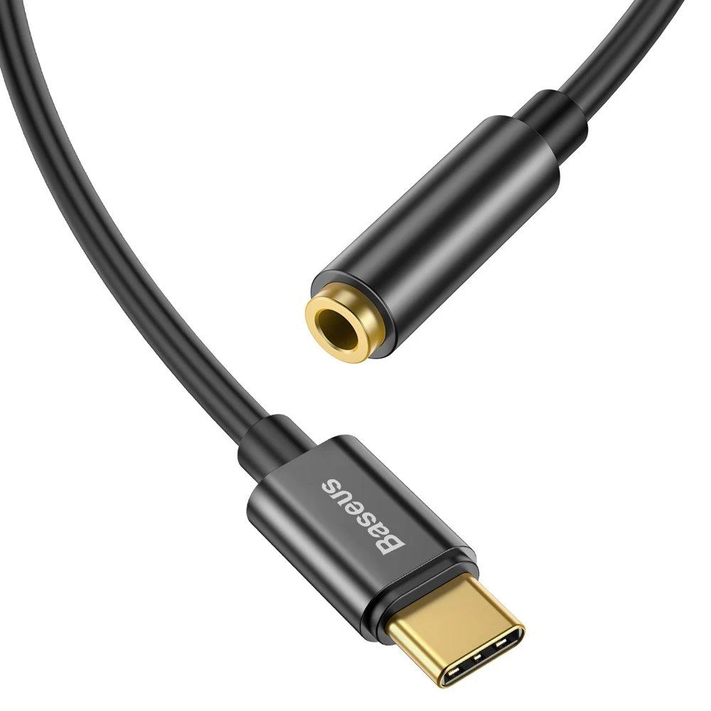Adapteris USB C kištukas - 3.5mm stereo lizdas BASEUS
