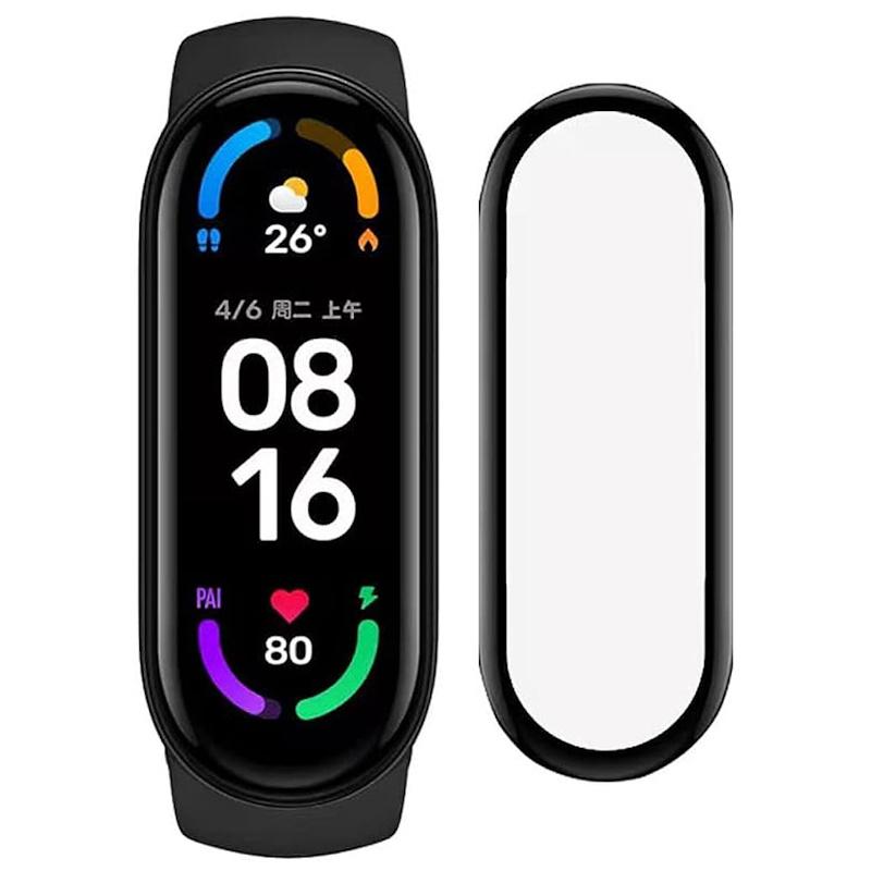 iLike Bestsuit 9H Nano Flexible Glass apsauginė plėvelė ekranui Xiaomi Mi Band 6 Transparent