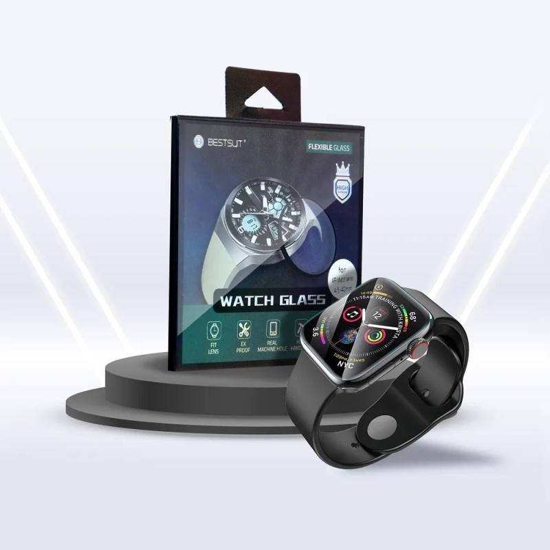iLike Bestsuit 9H Nano Flexible Glass apsauginė plėvelė ekranui Xiaomi Mi Band 6 Transparent