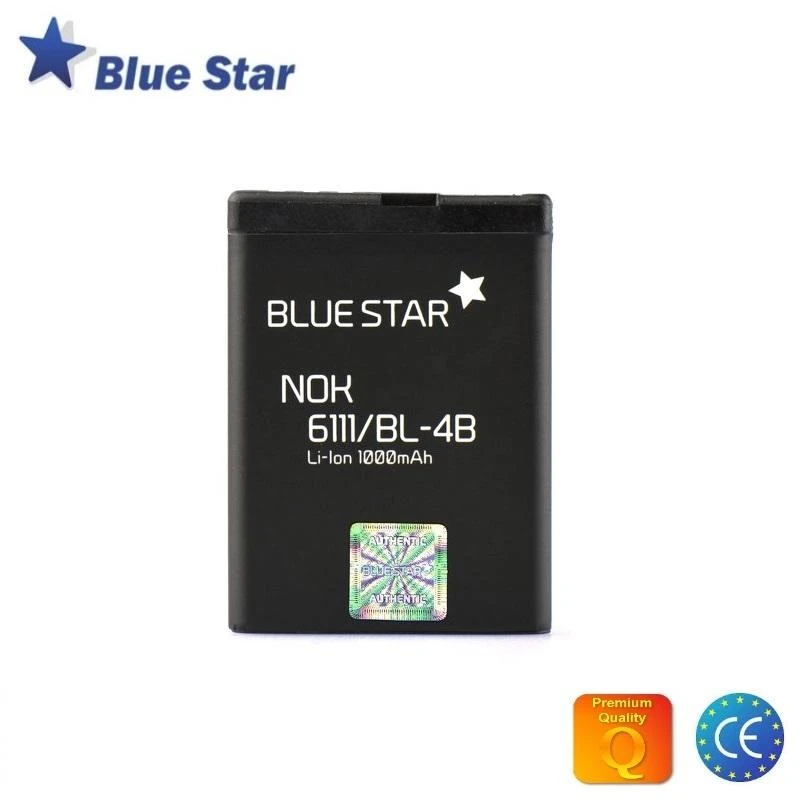 BlueStar Nokia 6111 / 7370 / N76 / 2630 / 2760 / N75 / 2600 Classic 1000 mAh Blue Star Premium baterija