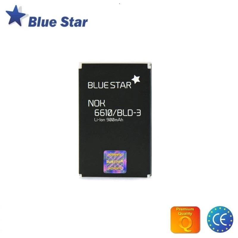 BlueStar Nokia 6610 / 3200 / 7250 baterija, 900 mAh, „Blue Star“