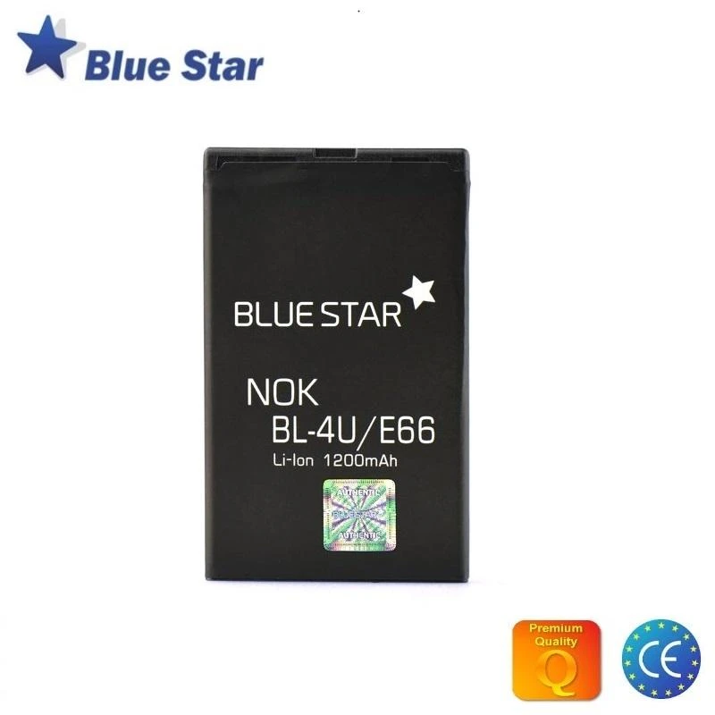 BlueStar Baterija, skirta Nokia E66 / E75 / C5-03 / 3120 Classic / 8800 Arte Saphire 1200 mAh Blue Star Premium