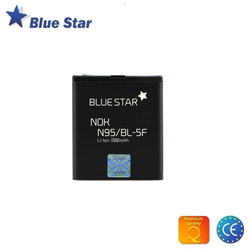 BlueStar Nokia N95 / N93i / E65 baterija 1100 mAh Blue Star Premium