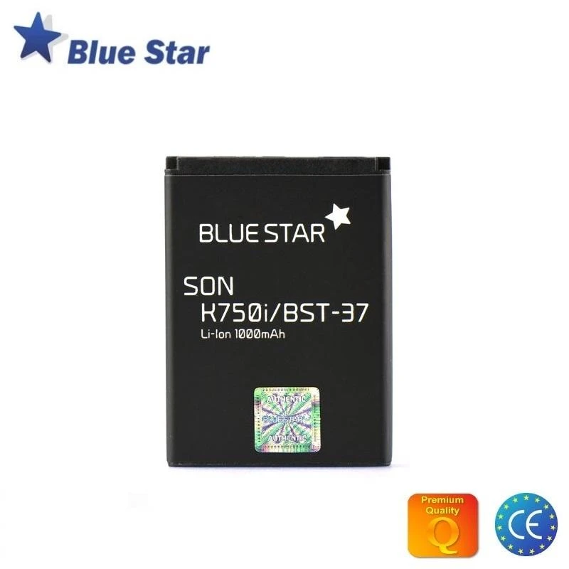 BlueStar Sony Ericsson K750i / W800 / W550i / Z300 1000 mAh Blue Star Premium baterija