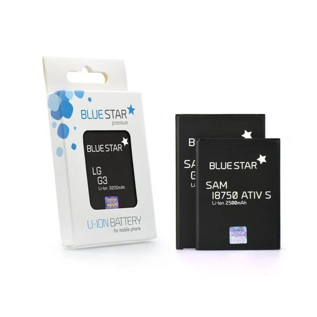 BlueStar Baterija for LG L3 / L5 / P970 Optimus Juodas / P690 Optimus Net 1300 mAh Blue Star Premium