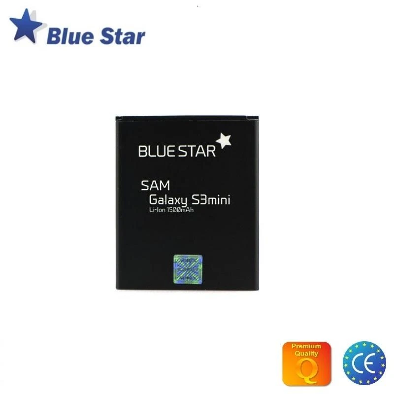 BlueStar Blue Star Mėlynas STAR PREMIUM baterija, skirta Samsung S3 Mini I8190 1500 mAh