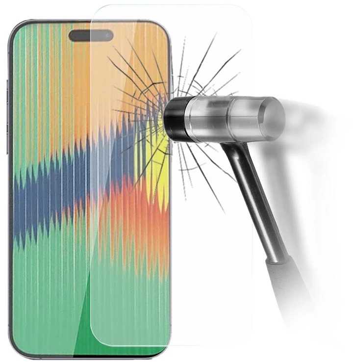 iLike Blun Extreeme Shock ekrano apsauga 0,33 mm / 2,5D stiklas Apple iPhone 15 Pro Max