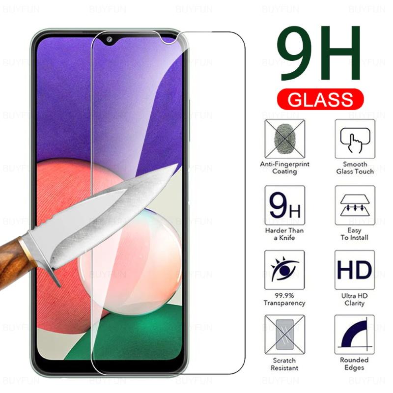 Blun Extreeme Shock ekrano apsauga 0,33 mm / 2,5D stiklas Samsung Galaxy A22 5G (A226B)