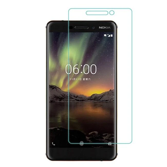 9H Blun Extreme Shock ekrano apsauga 0.33mm / 2.5D stiklas Nokia 6 (2018) (EU Blister)