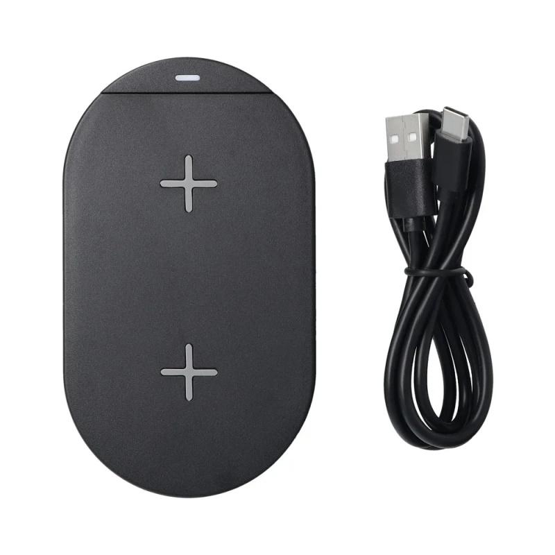 CP X10W 15W Bezvadu Magsafe Qi lādētājs statīvs priekš Telefona un citām ierīcēm Melna