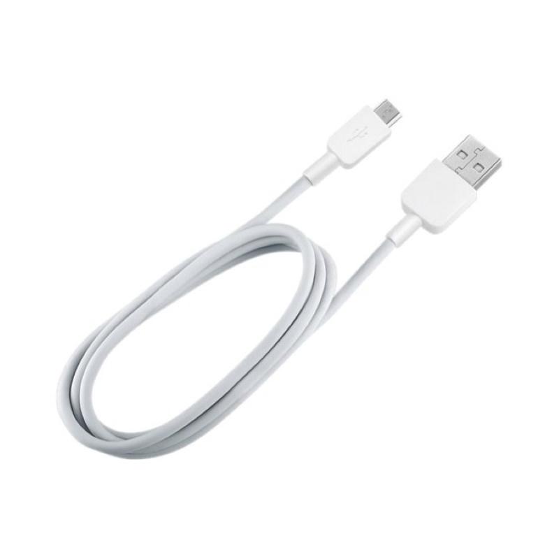 DCO Izturīgs TPE Universāls Micro USB uz USB Datu & Ātrās Uzlādes 2.4A kabelis 1m Balts