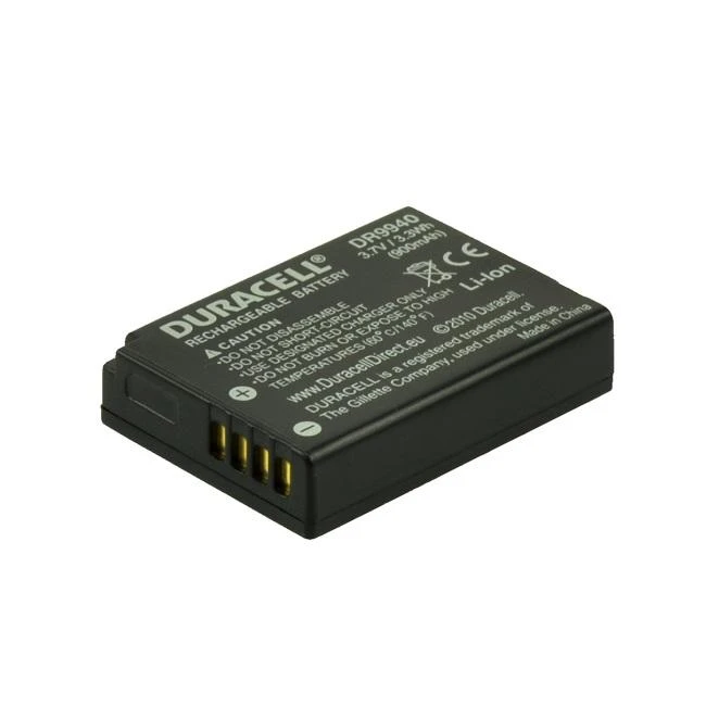 Duracell DR9940 kameros / vaizdo kameros su vaizdo magnetofonu baterija Ličio-jonų (Li-Ion) 890 mAh