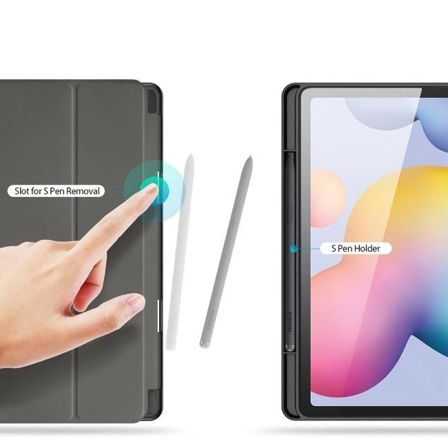 Dėklas Dux Ducis Domo Apple iPad 10.2 2021/iPad 10.2 2020/iPad 10.2 2019 juodas
