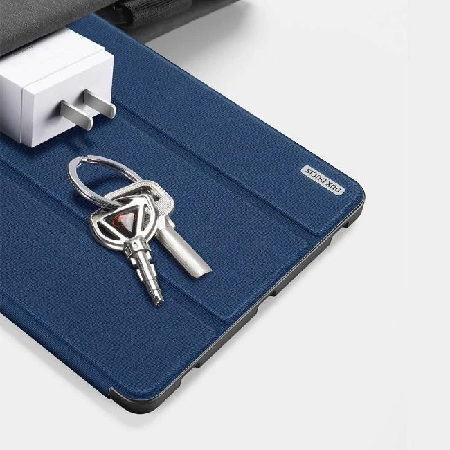 Dėklas Dux Ducis Domo Apple iPad 10.2 2021/iPad 10.2 2020/iPad 10.2 2019 tamsiai mėlynas