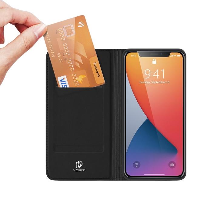 Dux Ducis Skin Pro dėklas skirtas Samsung A426 A42 5G, juodas