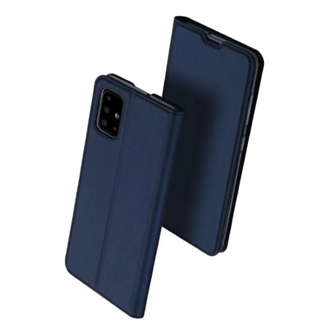 Dux Ducis Skin Pro dėklas skirtas Samsung A515 A51, tamsiai mėlynas