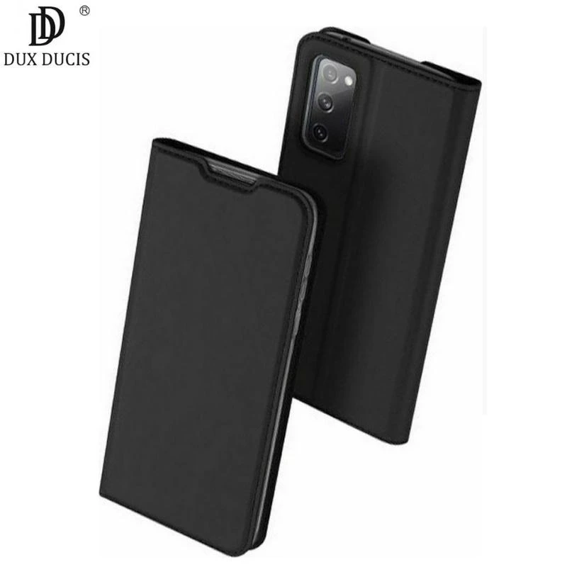 Dux Ducis Skin Pro dėklas skirtas Samsung A525 A52 4G/A526 A52 5G/A528 A52s 5G, juodas
