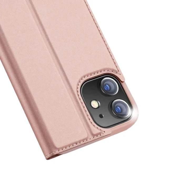 Dėklas DUX DUCIS SKIN PRO CASE WITH FLAP IPHONE 12 MINI Rožinis
