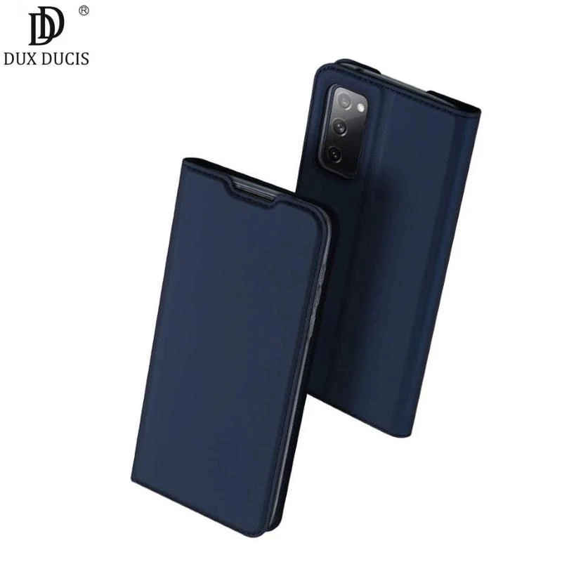Dux Ducis Skin Pro dėklas skirtas Samsung Galaxy S20 FE 5G, mėlynas