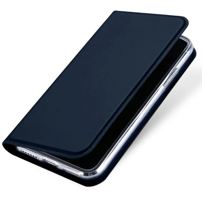 Dux Ducis Premium atverčiamas dėklas skirtas Apple iPhone XS Max, mėlynas