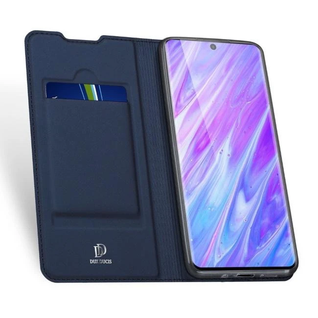 Dux Ducis Skin Pro dėklas skirtas Samsung S916 S23 Plus 5G, tamsiai mėlynas