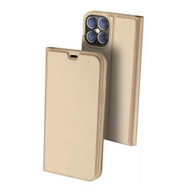 Dux Ducis Skin Pro dėklas skirtas Apple iPhone 12 Pro Max, auksinis