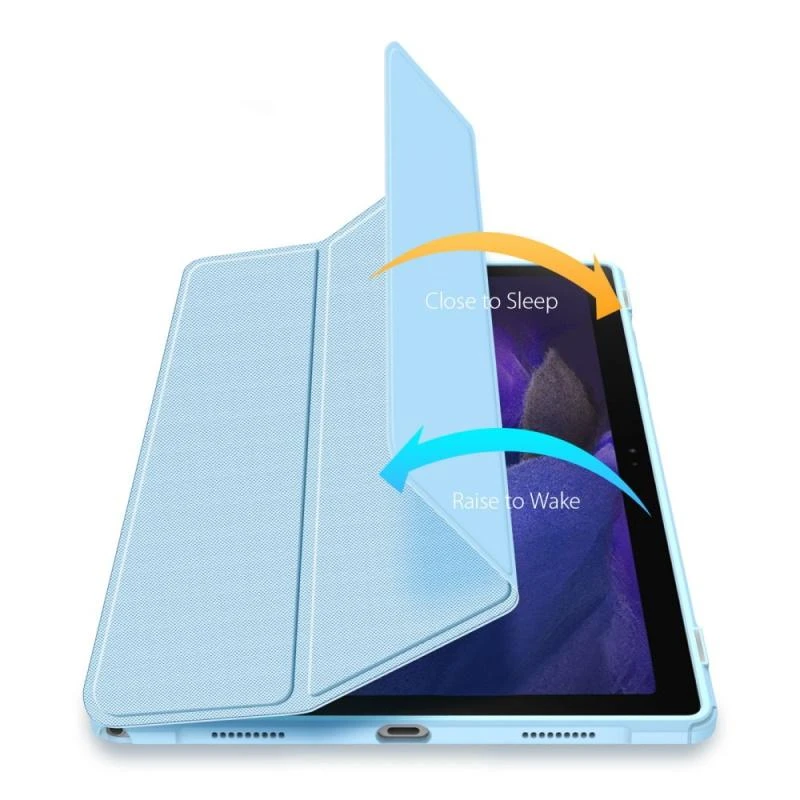 Dėklas Dux Ducis Toby Samsung X200/X205 Tab A8 10.5 2021 mėlynas