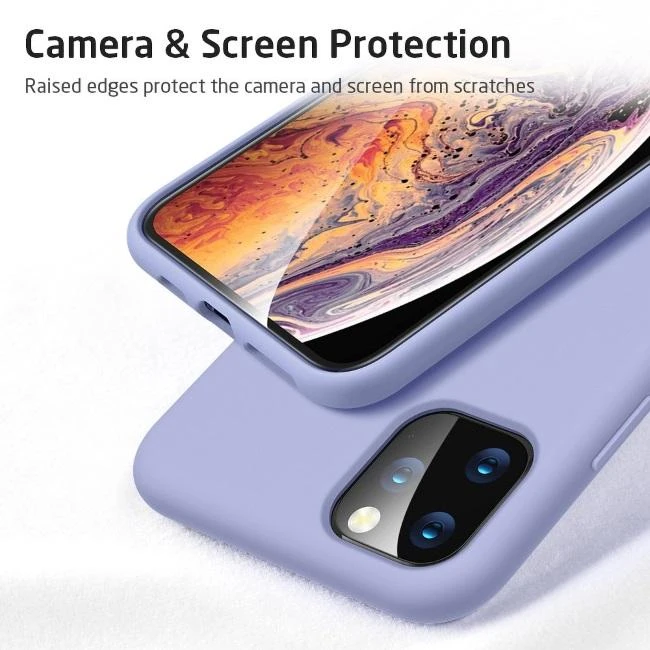Dėklas ESR Yippee TPU minkštas galinis dangtelis skirtas Apple iPhone 11 Pro Violetinė