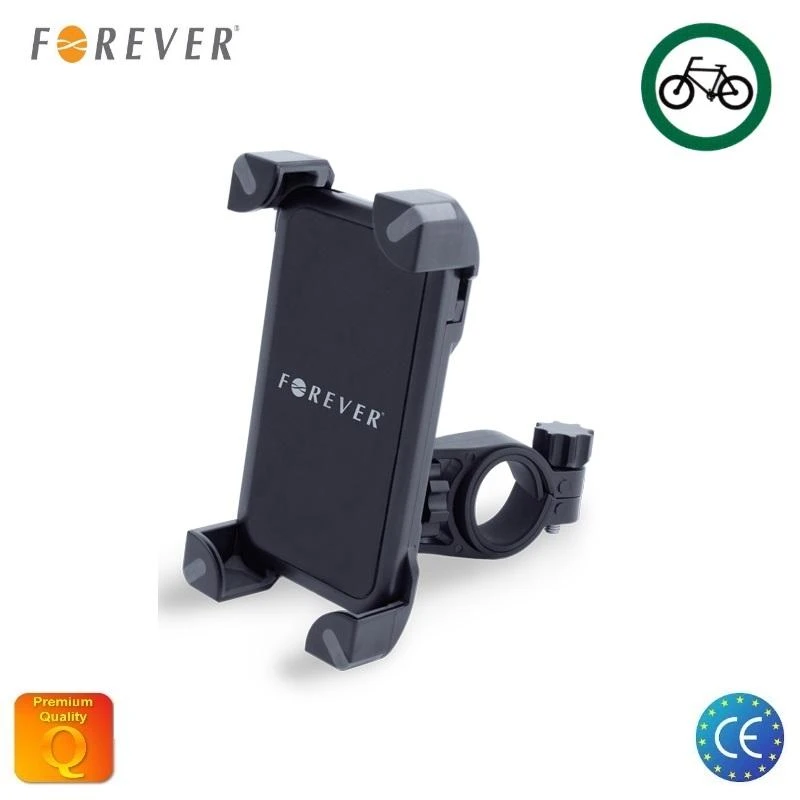 Universalus telefono laikiklis Forever BH-110 6,5 dviračiui juodas
