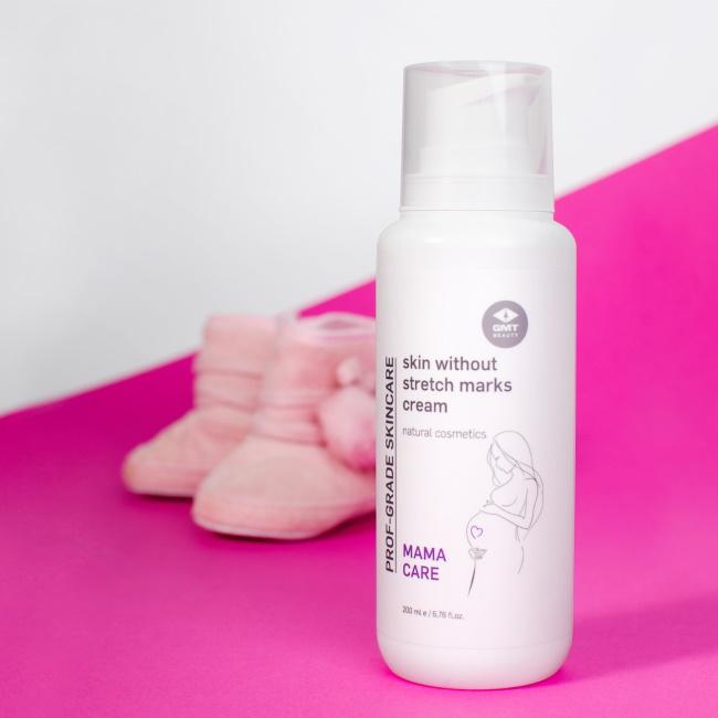 GMT Beauty Skin Without Stretch Marks Kreminis kremas stangriai odai nuo strijų, 200 ml