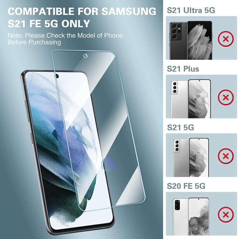iLike Golden Extreeme Shock ekrano apsauga 0,33 mm / 2,5D stiklas Samsung Galaxy S21 FE (G990B)