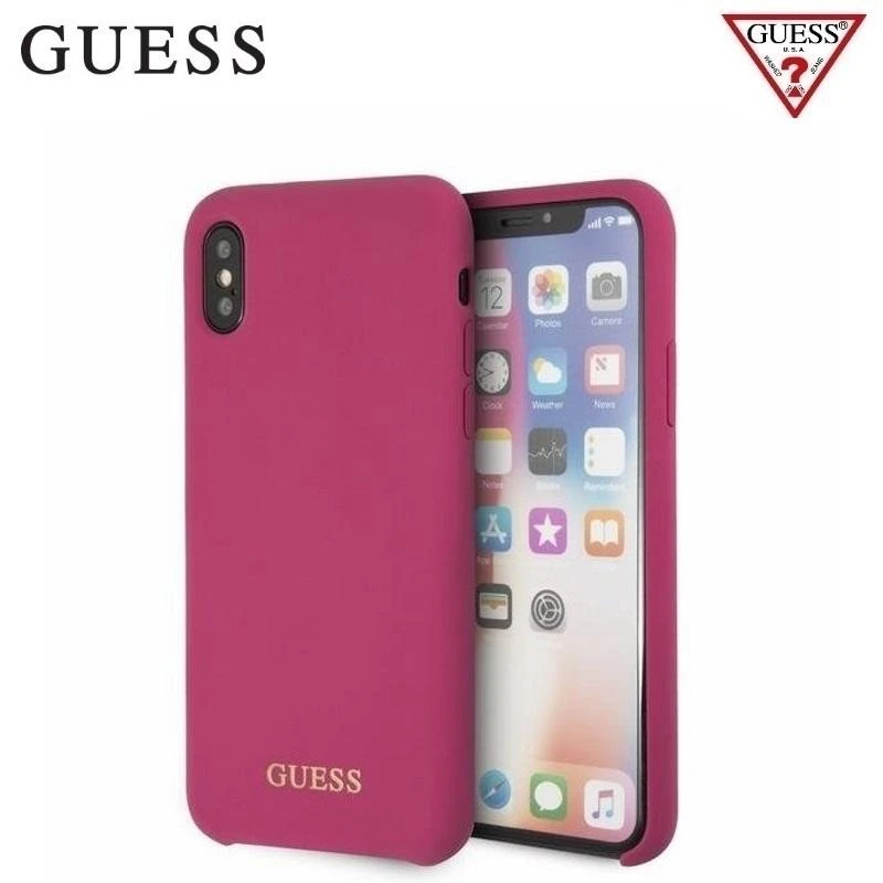Guess GUHCN61G4GLGR 4G Stripe kieto galinio dangtelio dėklas, skirtas Apple iPhone 11, juodas