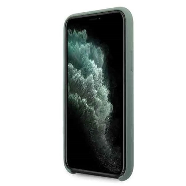 Dėklas GUESS HARD CASE SILICONE 4G TONE ON TONE GUHCN65LS4GKA IPHONE 11 PRO MAX KAKI