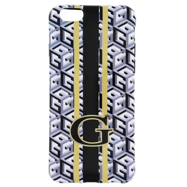 Dėklas GUESS TPU CASE G-CUBE GUHCP6GCUBK IPHONE 6 Juodas