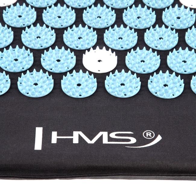 Masažinis akupresūros kilimėlis HMS AKM10, juodas