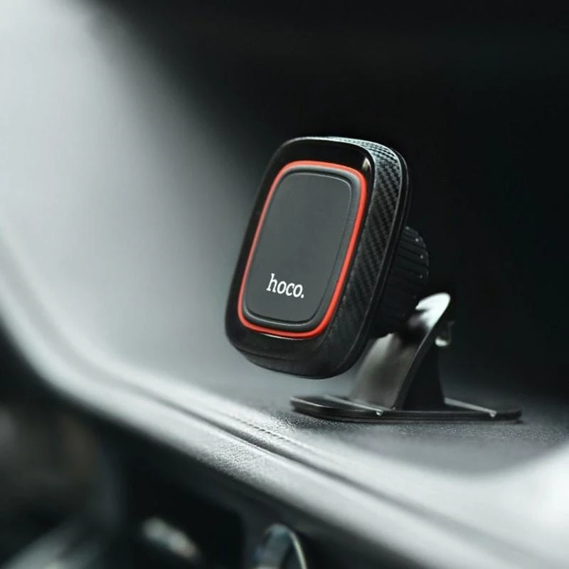 Automobilinis telefono laikiklis Hoco CA24, tvirtinamas ant prietaisų skydelio, magnetinis