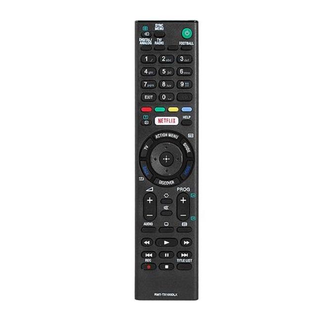 Lamex HQ LXP100D Universal – visos funkcijos analoginis nuotolinio valdymo pultas, skirtas Sony televizorių modeliams Bravia / RMT-TX100D (NETFLIX)