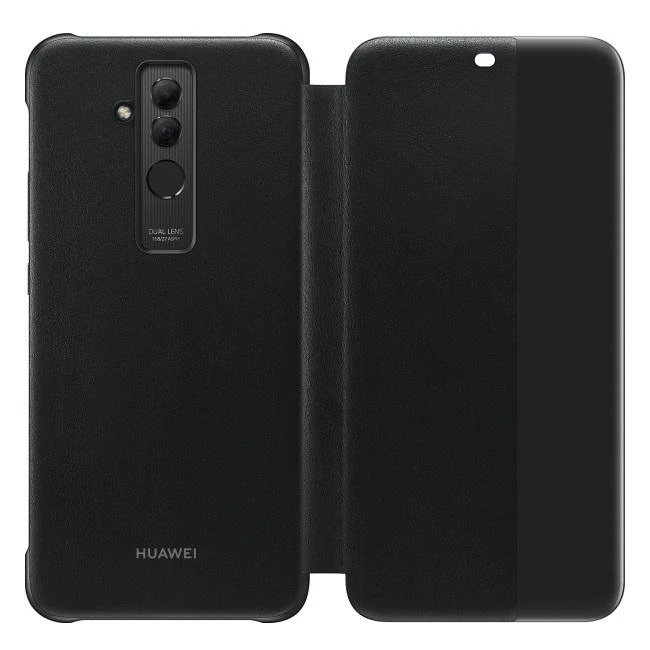 Dėklas Huawei Mate 20 Lite Smart View Flip Cover Juodas
